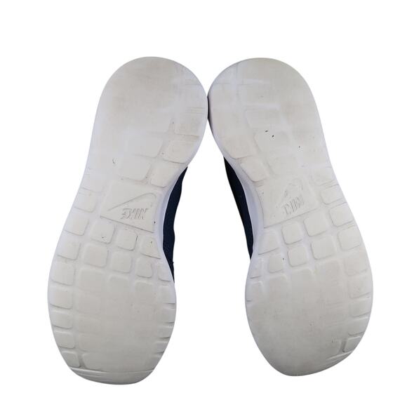 Nike Shoes Mens 10.5 Athletic Trainers Lifestyle Casual Sneakers Roshe Run Blue - Picture 10 of 12